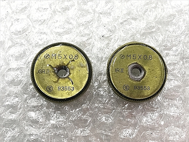 A116296 ネジリングゲージ 第一測範 M5P0.8_1