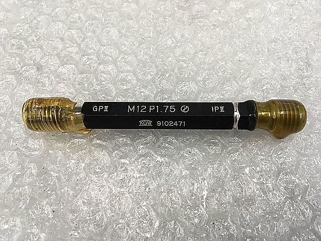 A116229 ネジプラグゲージ トーソク M12P1.75_1