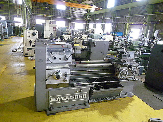 H011983 汎用旋盤 山崎鉄工 MAZAK-860_1