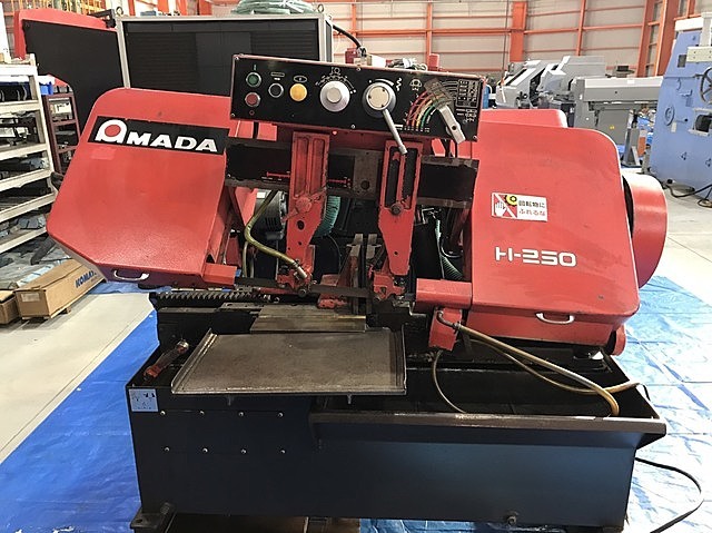 H011756 バンドソー アマダ H-250SA | 株式会社 小林機械