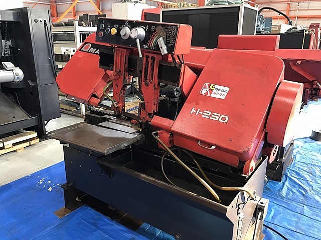 H011756 バンドソー アマダ H-250SA | 株式会社 小林機械