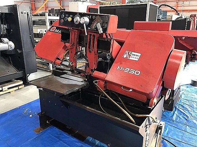 H011756 バンドソー アマダ H-250SA | 株式会社 小林機械
