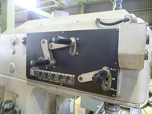 H011703 ひざ型フライス 日立精工 2MW-V_5