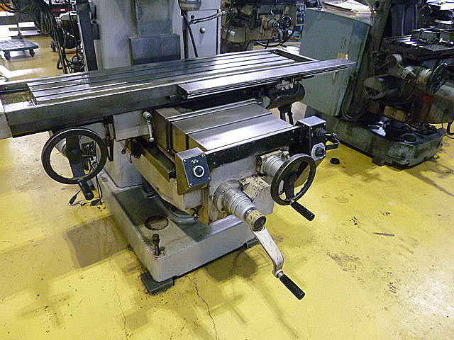 H011703 ひざ型フライス 日立精工 2MW-V_6