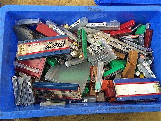 ○切削工具1山セット　ドリル/面取りカッター等　Z040815　A7-4