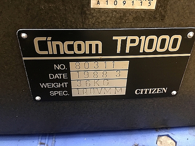 A109115 ツールプリセッター シチズン TP1000_10