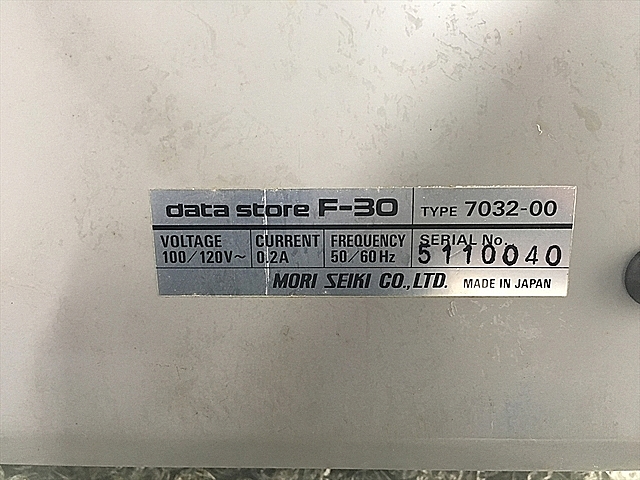 A109902 データバンク 森精機 F30_5