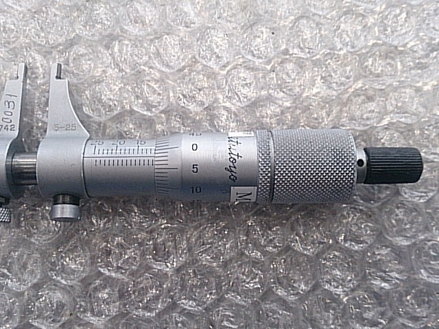 A108186 キャリパー形内側マイクロメーター ミツトヨ IMP-25(145