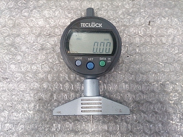 A107686 デジタルデプスゲージ TECLOCK DMD-210 | 株式会社 小林機械