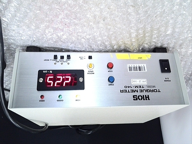 A105859 デジタルトルクメーター HIOS TEM-140 | 株式会社 小林機械