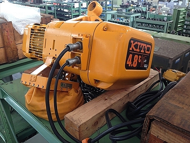 A105248 電動チェーンブロック KITO ER048L | 株式会社 小林機械