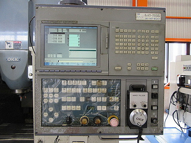 P004358 立型マシニングセンター OKK VM4Ⅱ_5