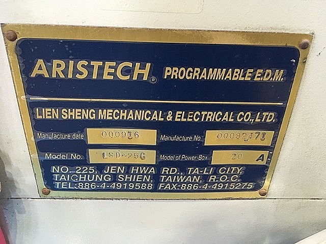 P004289 細穴放電加工機 ARISTECH LSD-25C_18