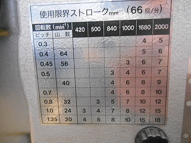 A030979 タッピング盤 ブラザー BT61-511_13