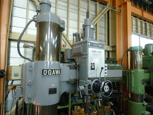 B004067 ラジアルボール盤 小川鉄工 HOR-1100 | 株式会社 小林機械