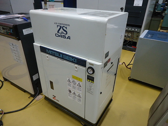 A030183 スクリューコンプレッサー 三井精機 ZS045A3 | 株式会社 小林機械