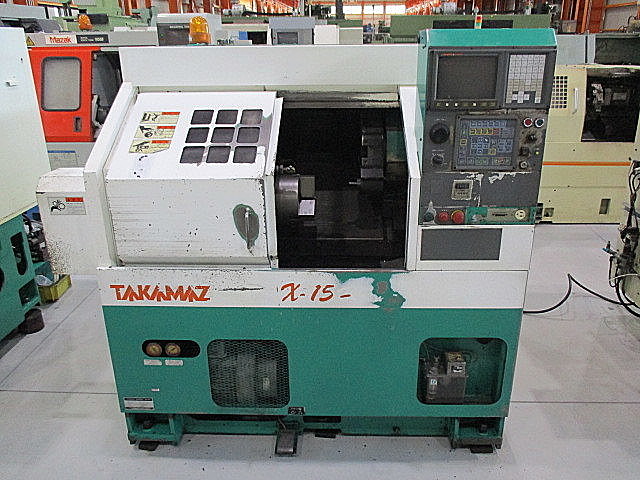 まつ P002785 NC旋盤 高松機械工業 X-15 | 株式会社 小林機械