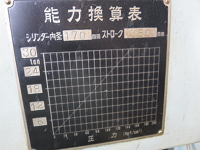 P002351 油圧プレス 三恵機械 PR-30_4