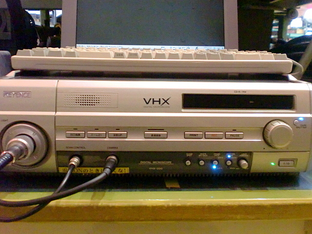 A025454 マイクロスコープ キーエンス VHX-200 | 株式会社 小林機械 A025454 マイクロスコープ キーエンス VHX-200 | 株式会社 小林機械