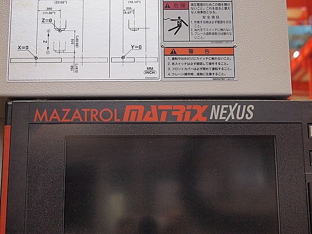 P002075 立型マシニングセンター ヤマザキマザック VCN-410AⅡ_11