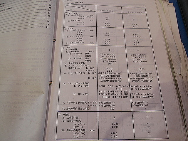 P002015 ＮＣ自動盤 ミヤノ BNE-51S_13