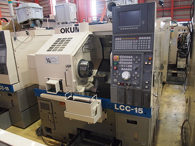 P001996 NC旋盤 オークマ LCC-15 | 株式会社 小林機械