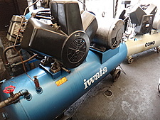 イワタ　コンプレッサー イワタ コンパック75P コンプレッサー