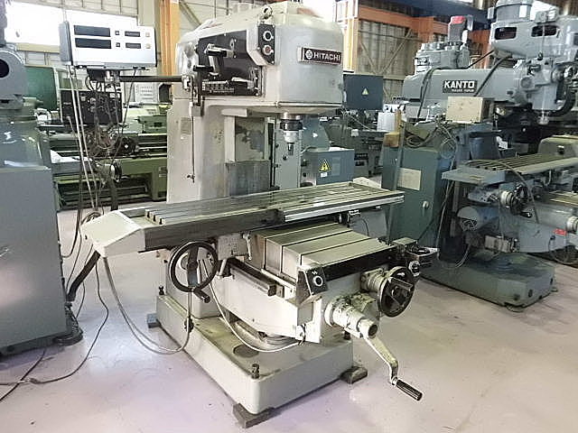 B003063 ひざ型フライス 日立精工 2MW-V_0