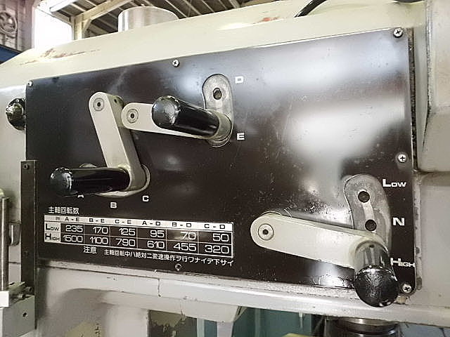 B003063 ひざ型フライス 日立精工 2MW-V_7