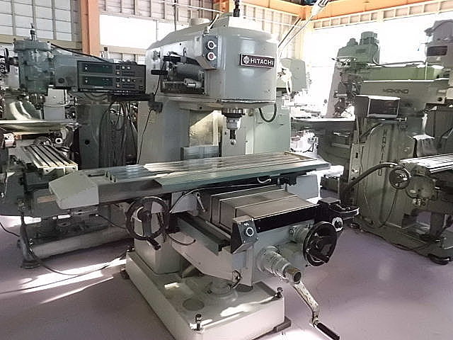 B003062 ひざ型フライス 日立精工 2MW-V_0