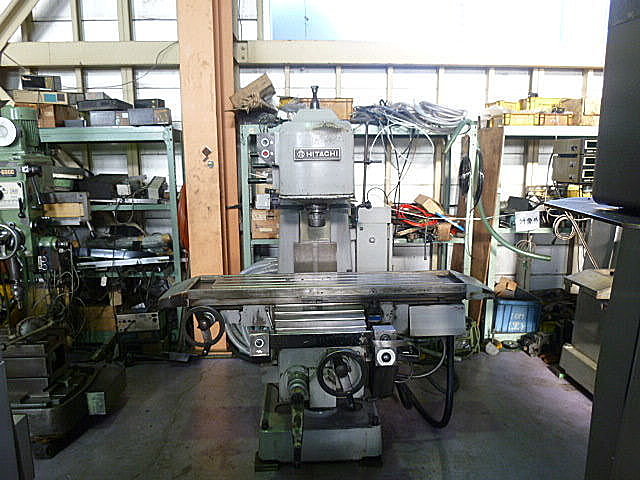 B003046 ひざ型フライス 日立精工 2MW-V_0