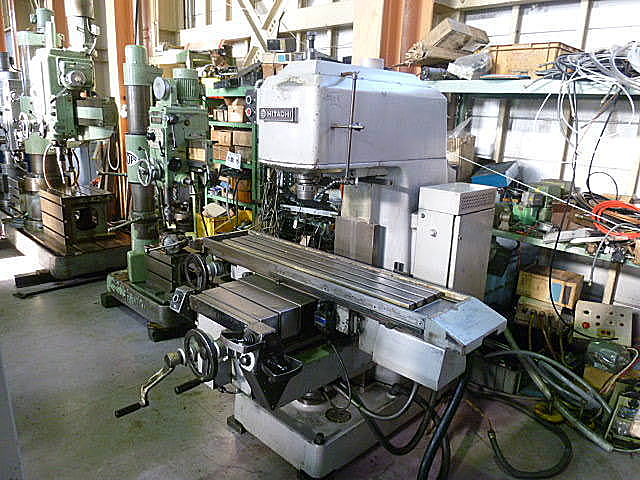 B003046 ひざ型フライス 日立精工 2MW-V_1
