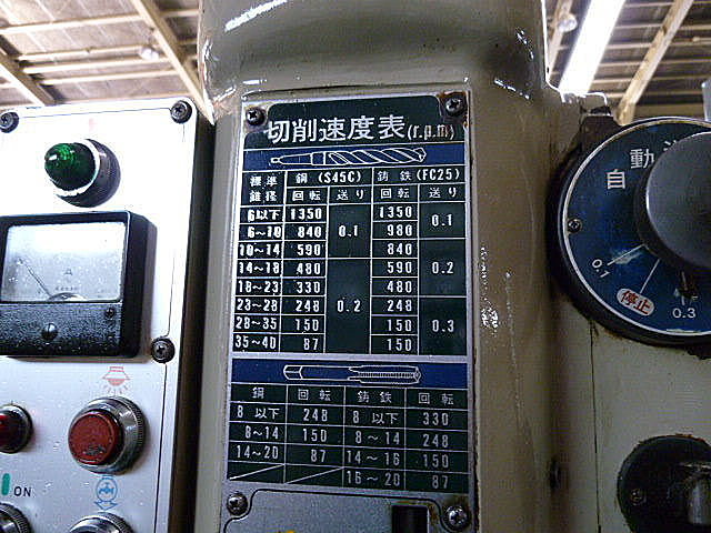 J002732 直立ボール盤 紀和鉄工所 KUD-550FP_3