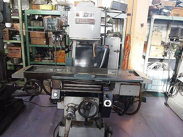 B003009 ひざ型フライス 日立精工 2MW-V_0