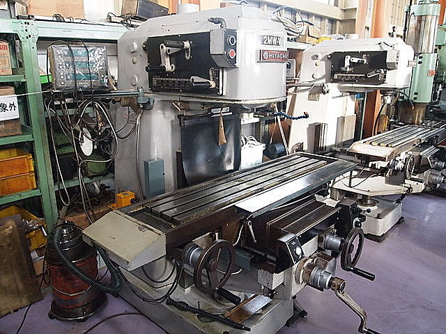 B003009 ひざ型フライス 日立精工 2MW-V_1