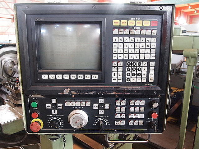 P001602 フラット型ＮＣ旋盤 オークマ LH35-N_7