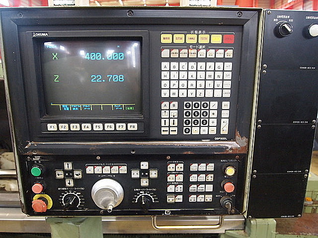 P001601 フラット型ＮＣ旋盤 オークマ LH35-N_9