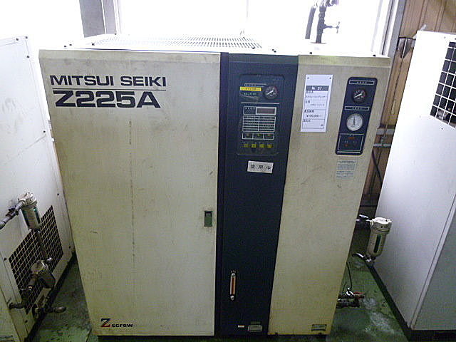 J002224 スクリューコンプレッサー 三井精機 Z225A | 株式会社