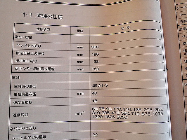 P000999 簡易型ＮＣ旋盤 滝沢 TAC-360_9