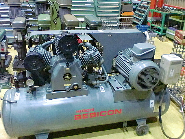 P000833 レシプロコンプレッサー 日立 11P-9.5VA5 | 株式会社 小林機械