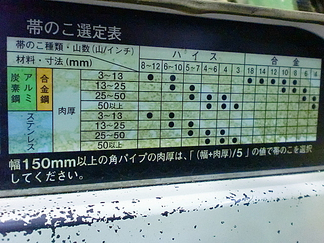 P000261 ロータリーバンドソー 日立工機 CB22FB_8