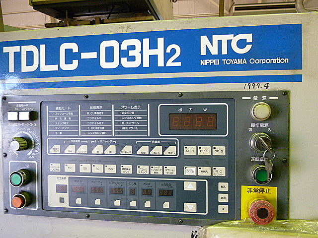 G001522 レーザー加工機 日平トヤマ TLM-608C20SM_8