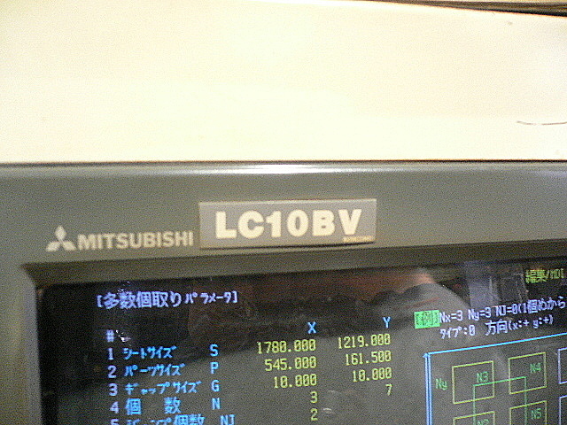 G001505 二次元レーザー加工機 三菱電機 ML-3015HD_8