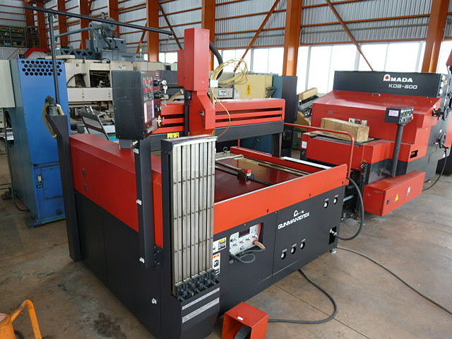 Meco社 ヴィンテージ アルミ 看板 溶接機器 切削機械 入手困難品 E001399 NCスタッド溶接機 アマダ GUNMAN1000Ⅱ | 株式会社 小林機械