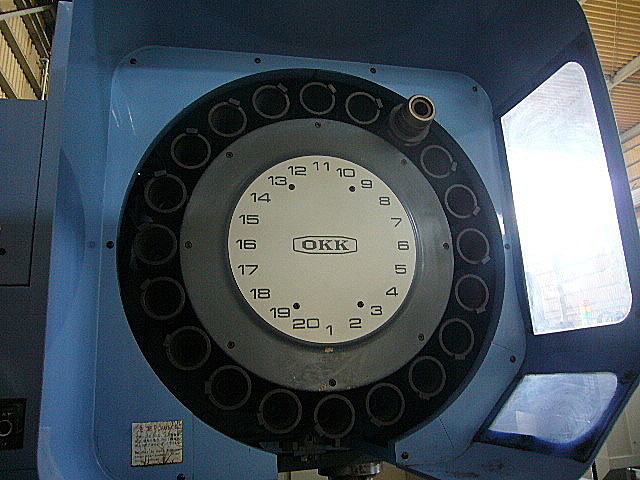 J000770 立型マシニングセンター OKK MCV-410_9