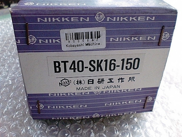 A000652 スリムチャック 日研 BT40-SK16-150_5