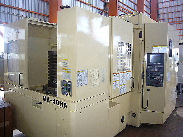 C001220 横型マシニングセンター オークマ MA40HA_3