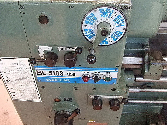 E001107 汎用旋盤 ブルーライン BL-510S-850_6
