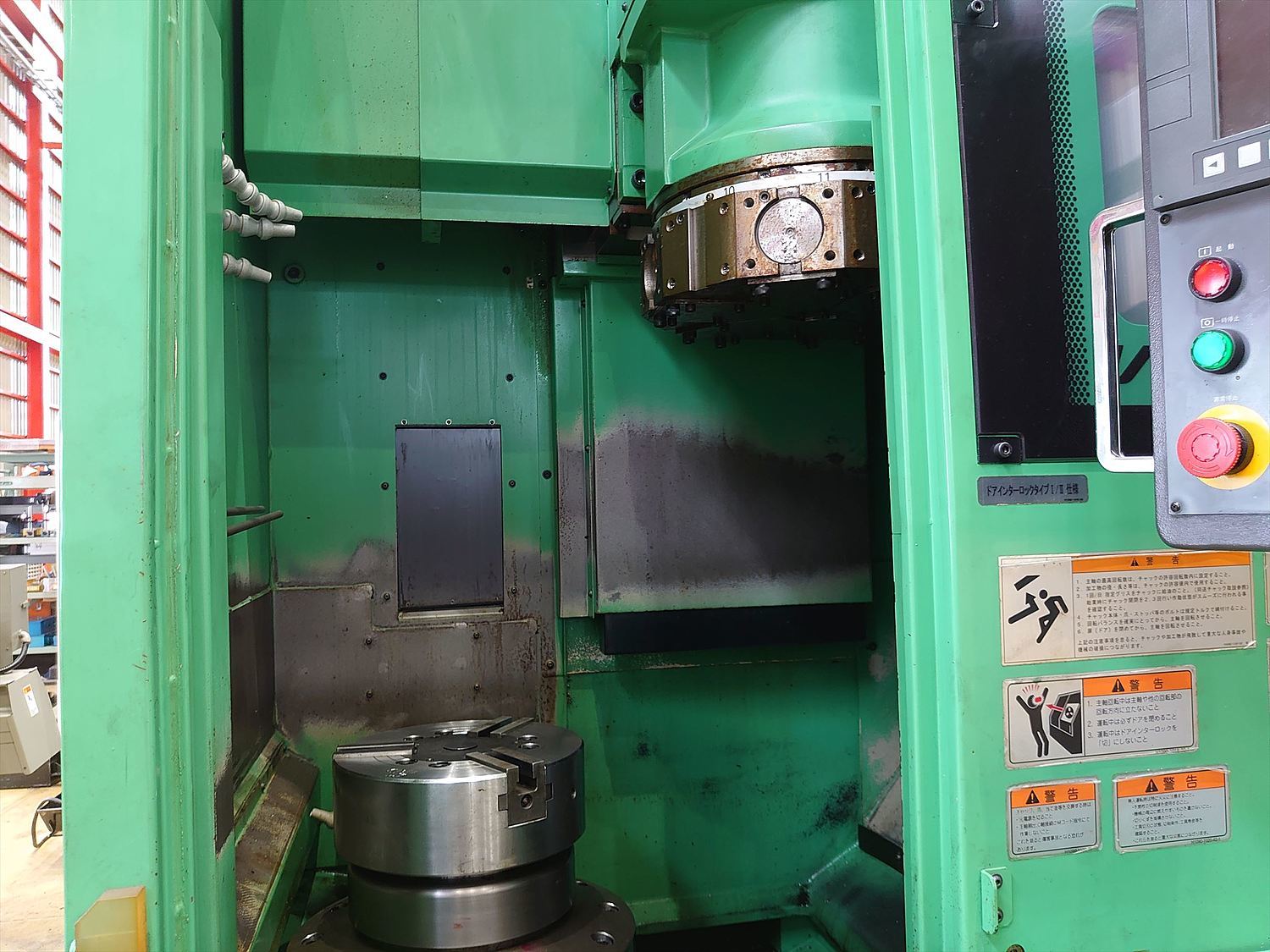 P007029 立型NC旋盤 オークマ V40R | 株式会社 小林機械