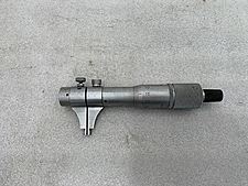 【値下げ】ミツトヨ　キャリパー型内側マイクロメータ　25-50mm キャリパー形内側マイクロメータ Mitutoyo(ミツトヨ) キャリパー